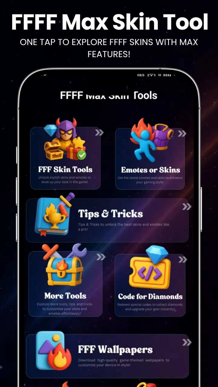 FFFF max Skin Tools & Diamonds  Screenshot 3