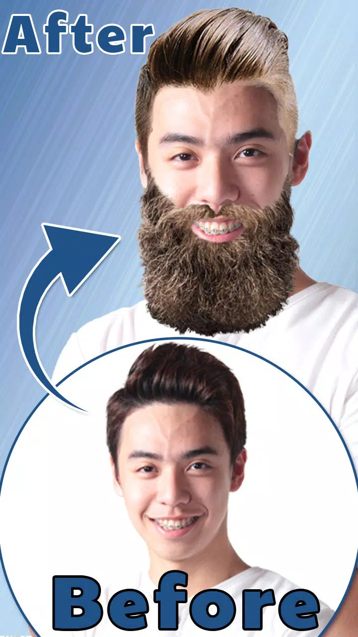 Men Hairstyle and Beard Studio  Screenshot 3