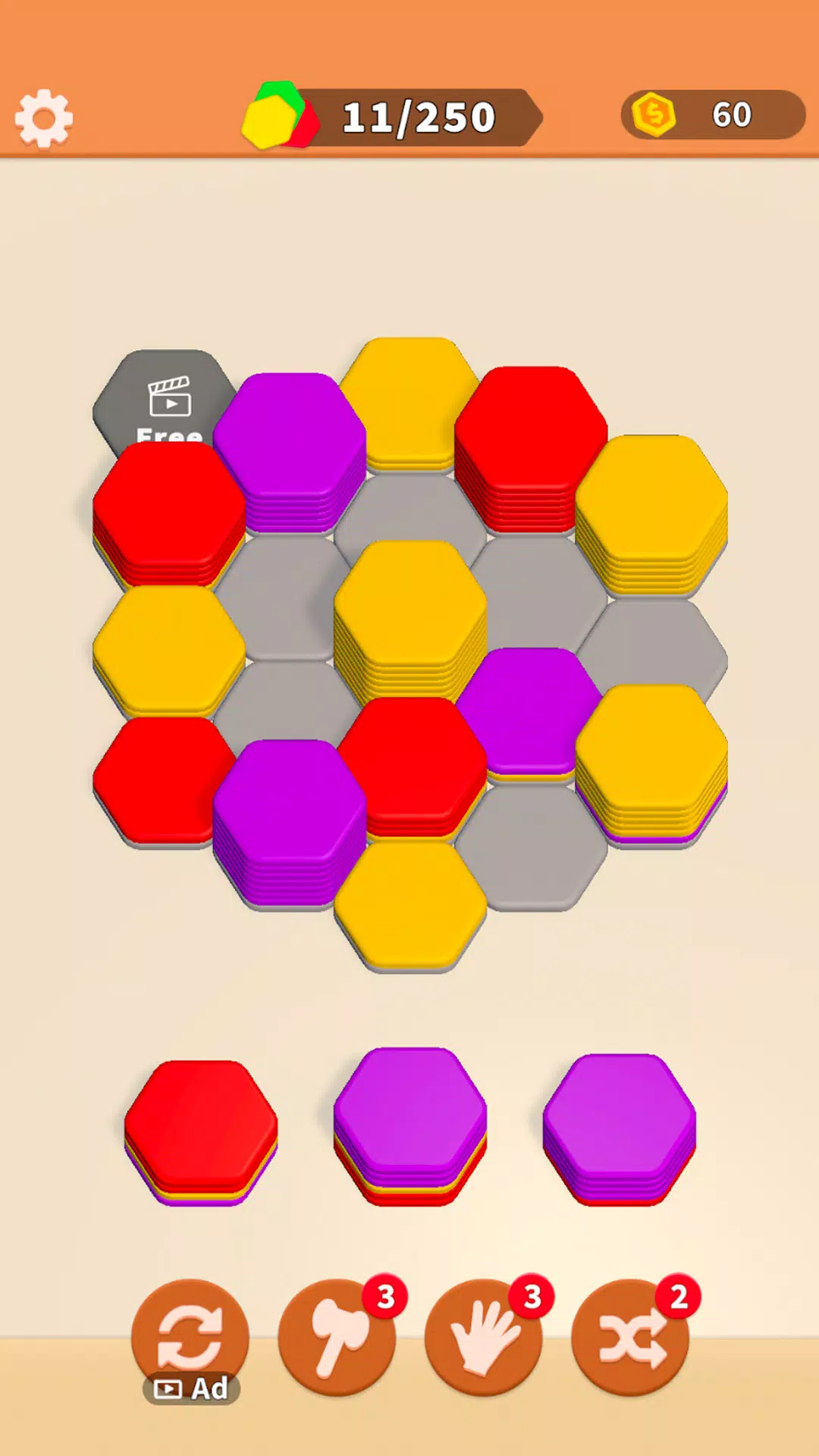 Hexa Sorting  Screenshot 2