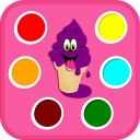 Learning Colours Ice Cream Games - Colors Kids App APK