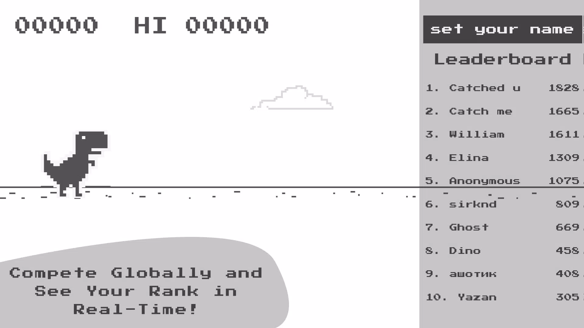 Dinosaur: browser no wifi game  Screenshot 2