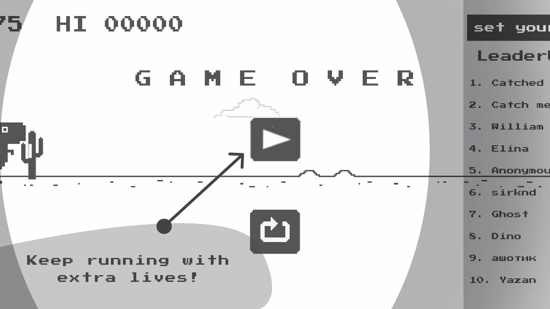 Dinosaur: browser no wifi game  Screenshot 3