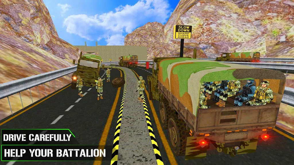 US Army Transporter Truck Game  Screenshot 2