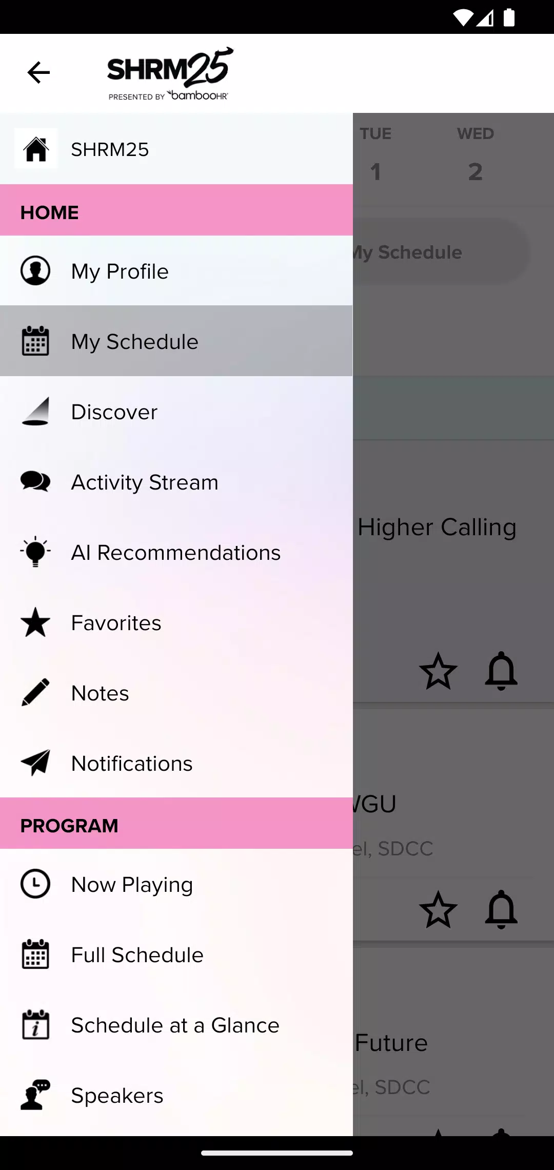SHRM Events  Screenshot 3