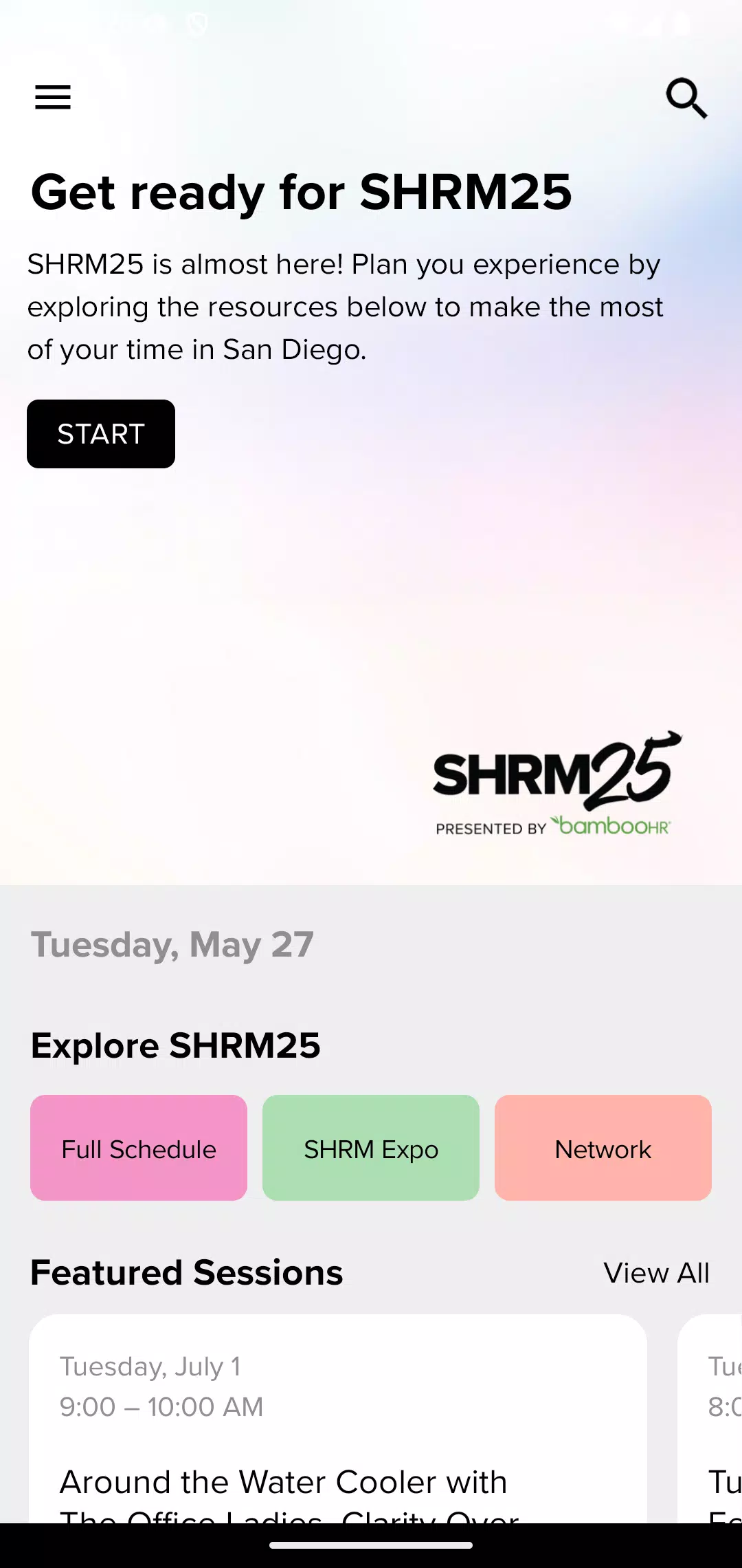 SHRM Events  Screenshot 2