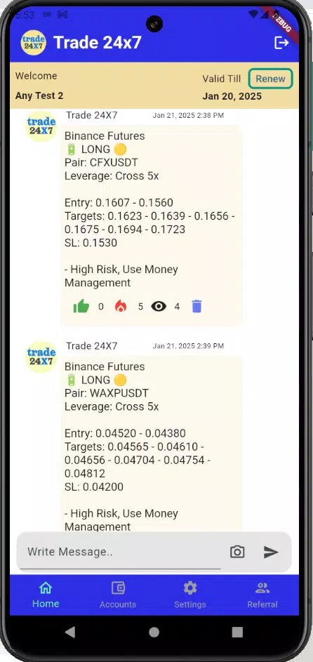 Trade 24x7  Screenshot 2