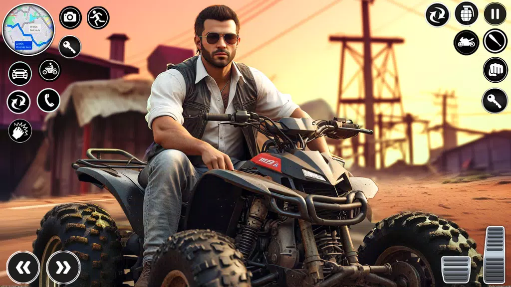 Indian Gangster Bike Games  Screenshot 2