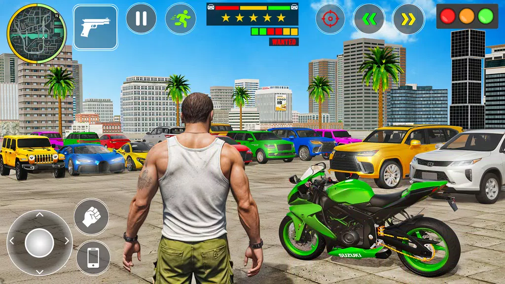 Indian Gangster Bike Games  Screenshot 1
