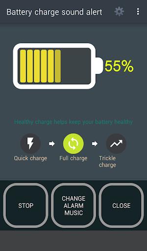 Battery charge sound alert  Screenshot 2