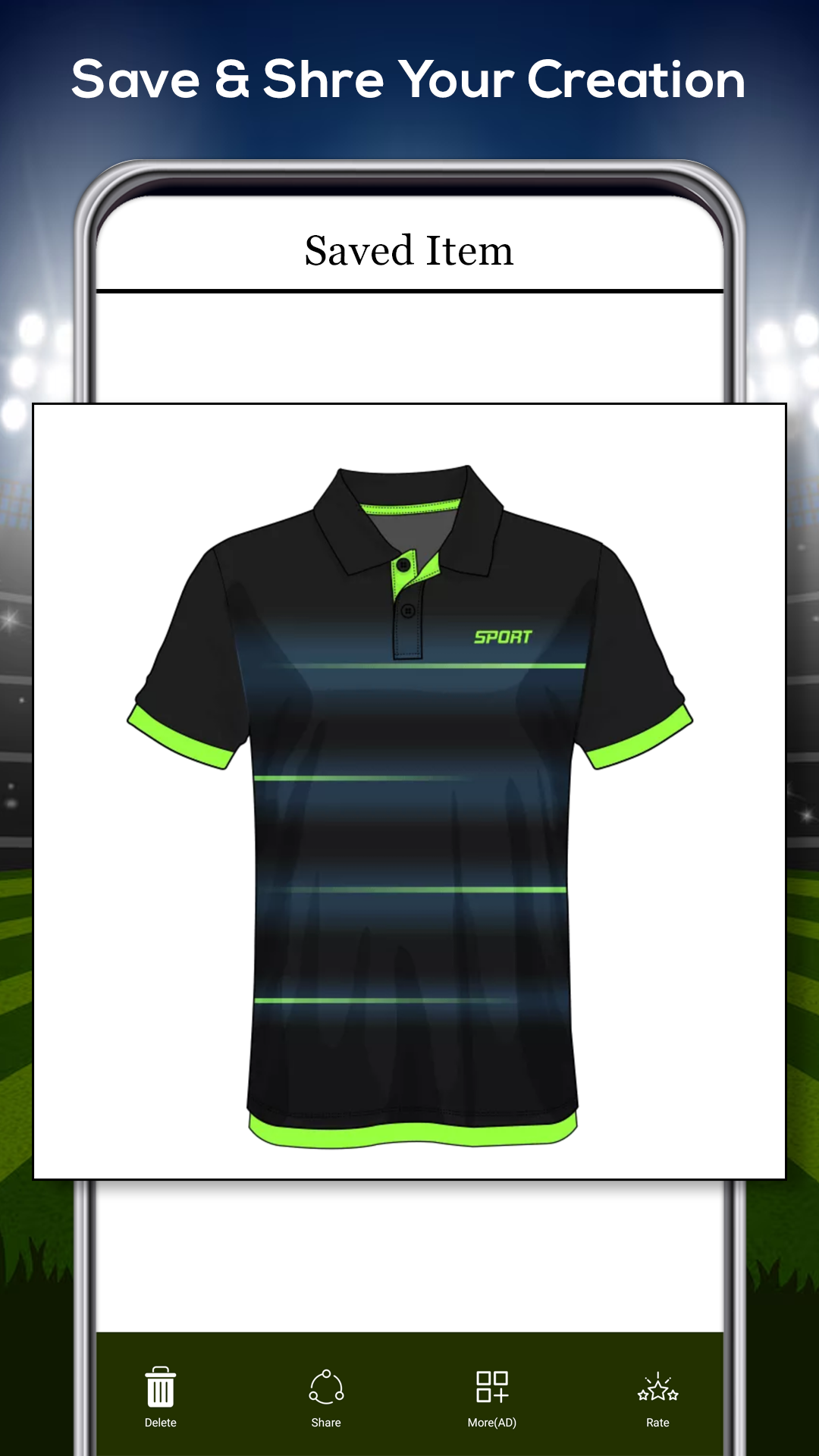 Football Jersey Maker- T Shirt  Screenshot 7
