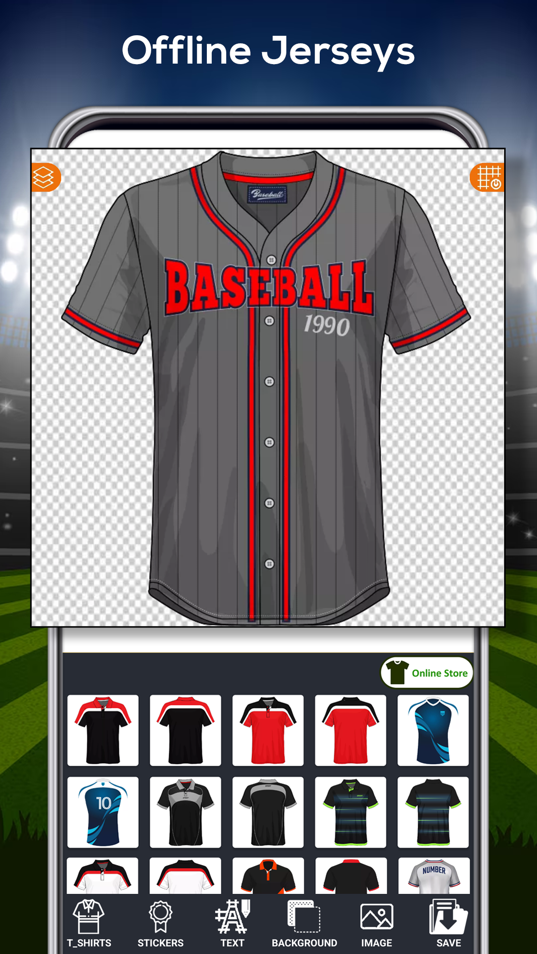 Football Jersey Maker- T Shirt  Screenshot 1