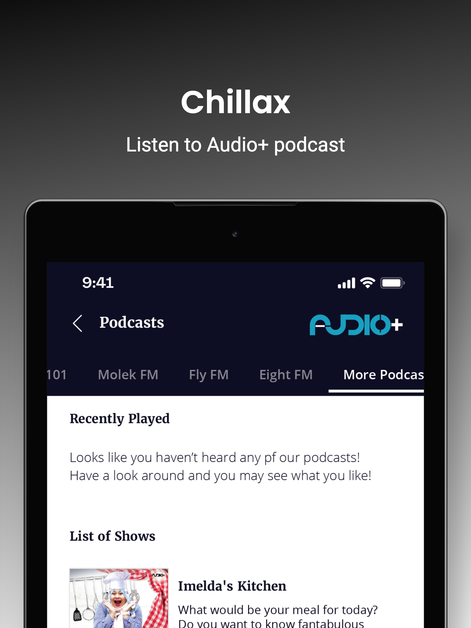 Audio+  Screenshot 13