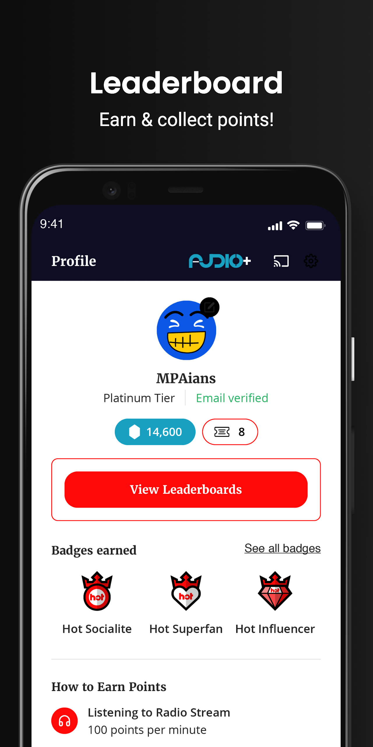 Audio+  Screenshot 3