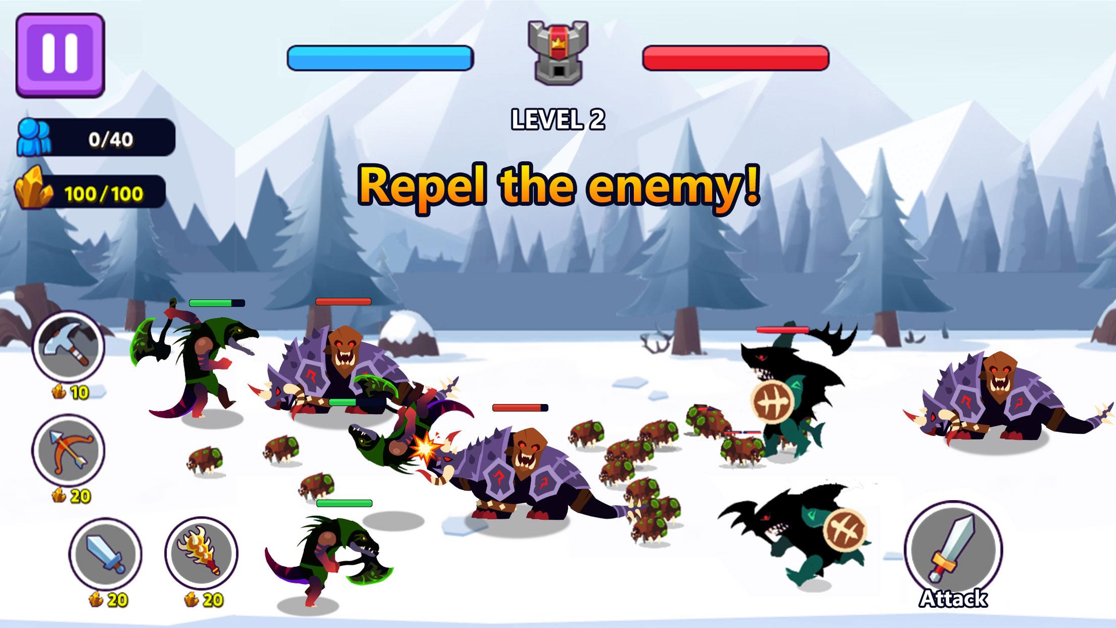 Turf War - Skeleton Warzone  Screenshot 2