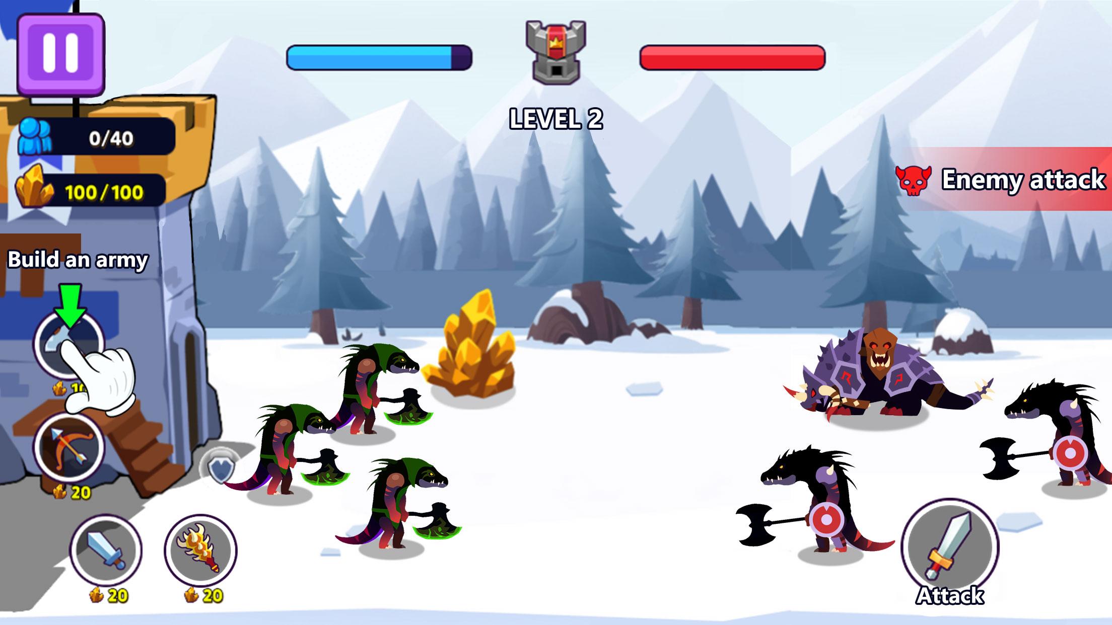 Turf War - Skeleton Warzone  Screenshot 1