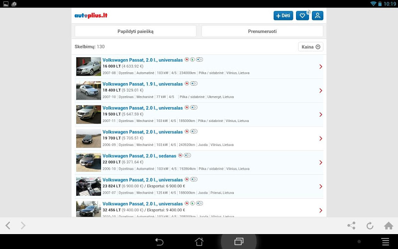 Autoplius.lt  Screenshot 12
