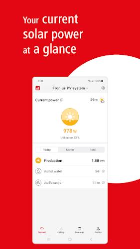 Fronius Solar.web  Screenshot 1