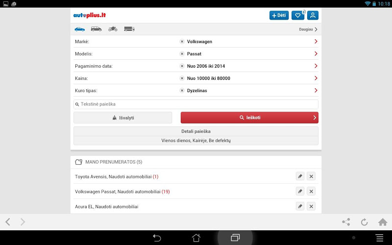 Autoplius.lt  Screenshot 11