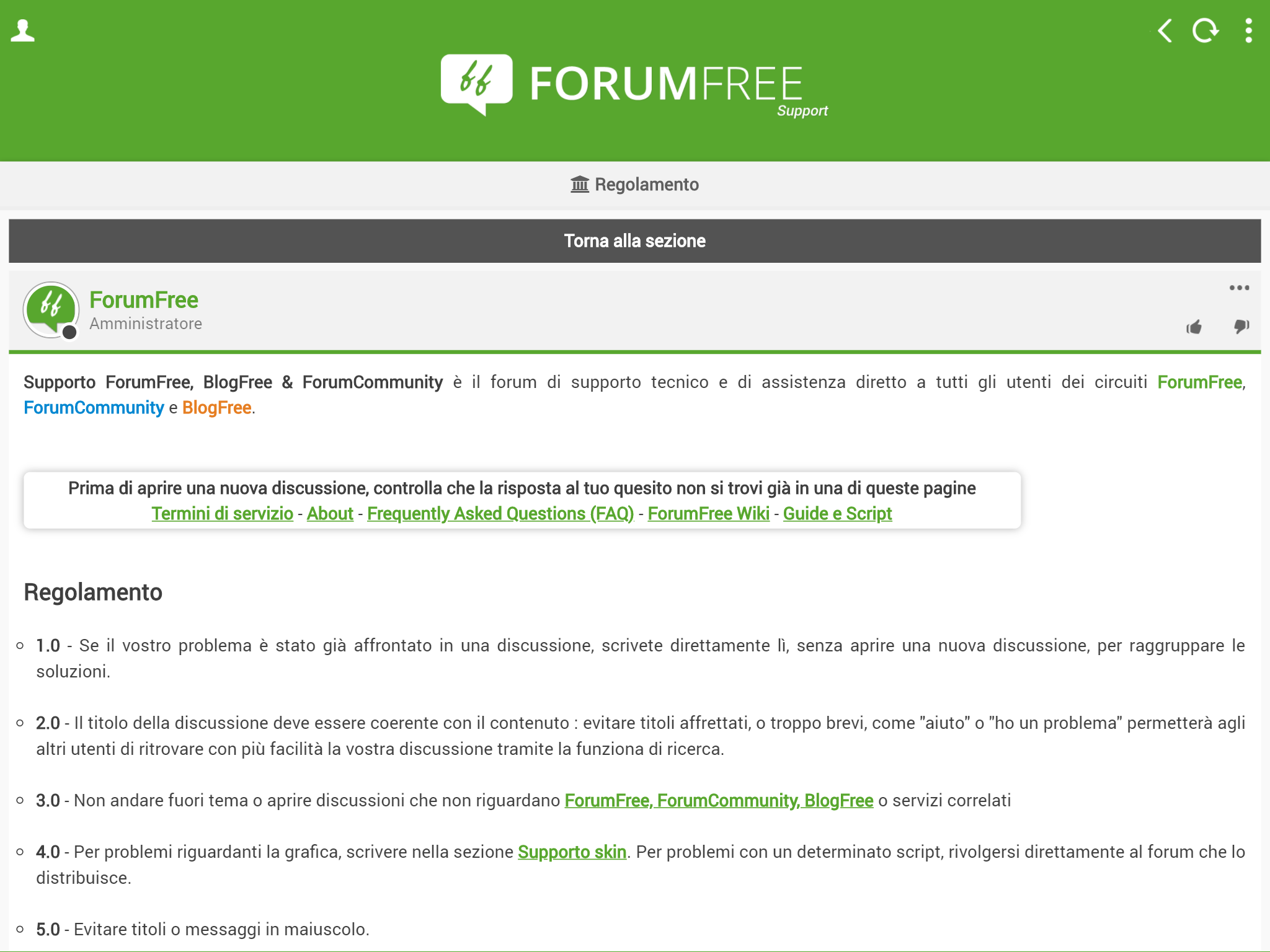 ForumFree  Screenshot 10