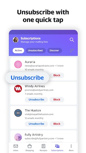 Yahoo Mail  Screenshot 3