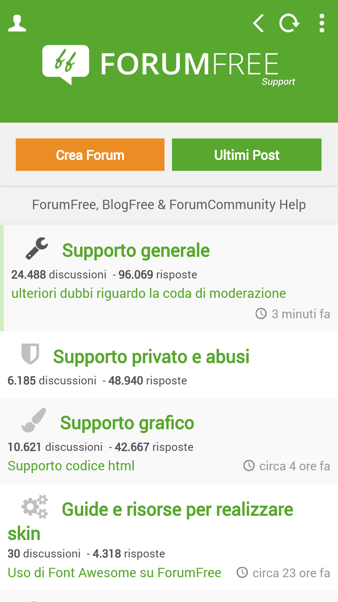 ForumFree  Screenshot 4