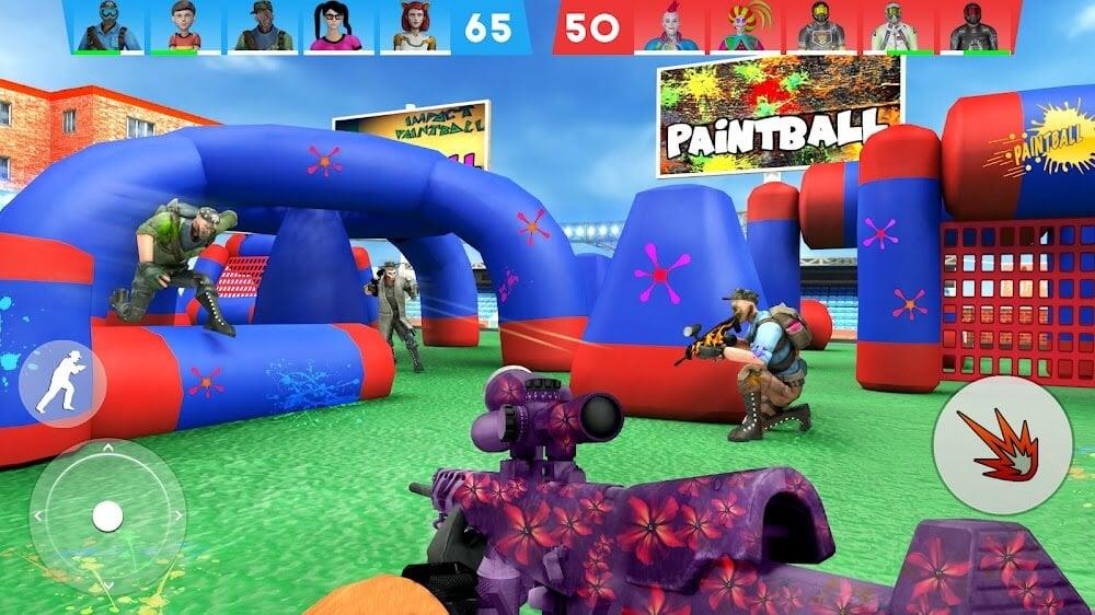 Paintball Shooting Game 3D  Screenshot 4