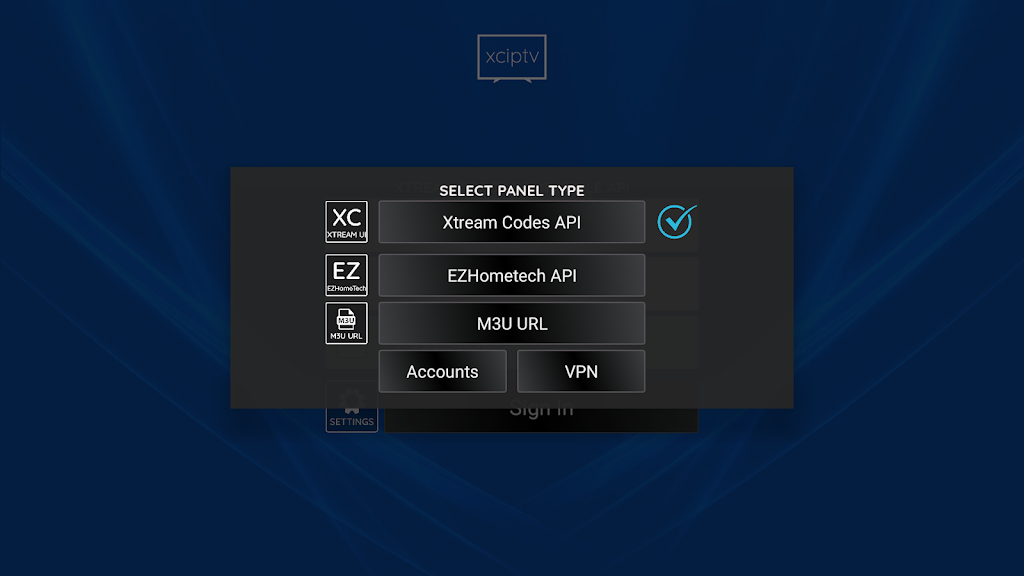 XCIPTV PLAYER  Screenshot 3