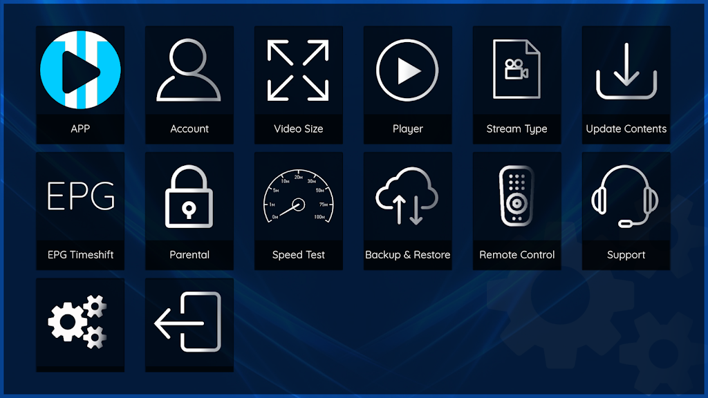 XCIPTV PLAYER  Screenshot 1