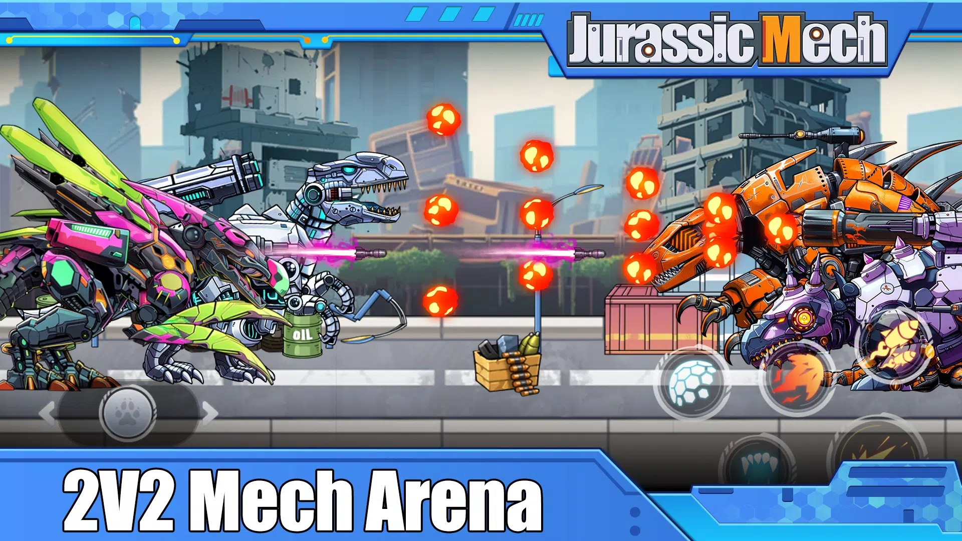Jurassic Mech: Dinosaur War  Screenshot 3