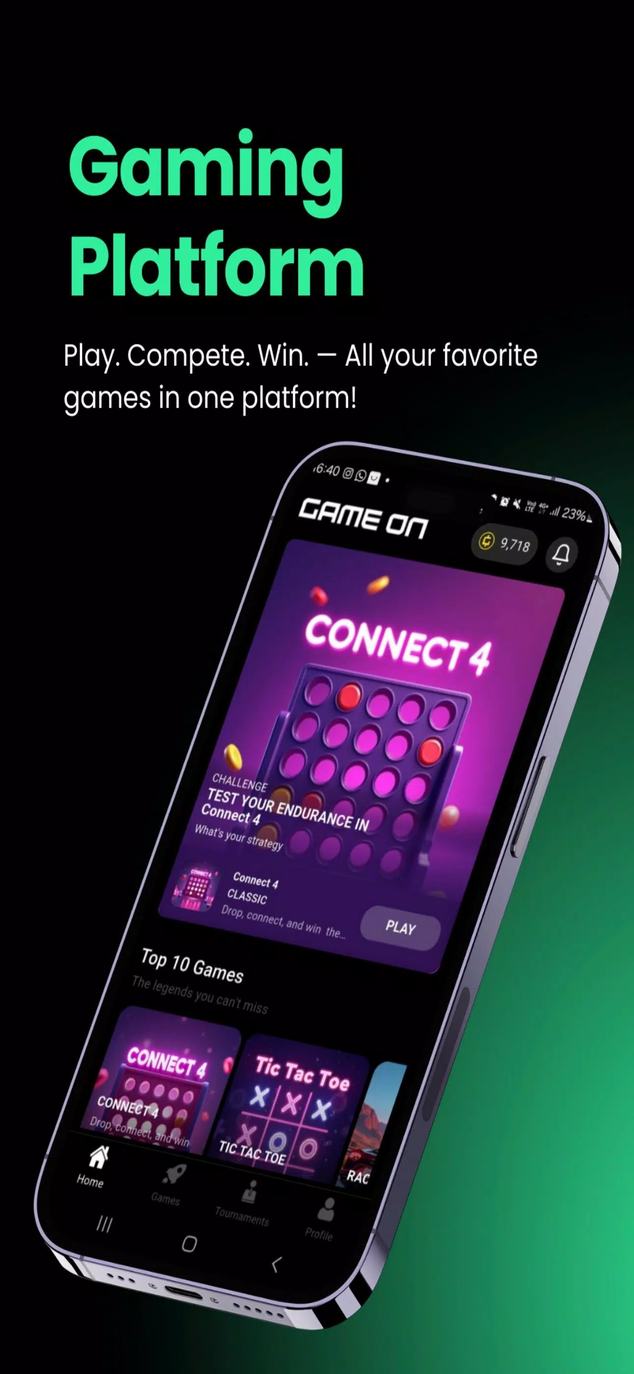 GameON  Screenshot 1