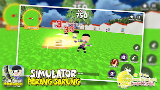 Simulator Perang Sarung 3D  Screenshot 4