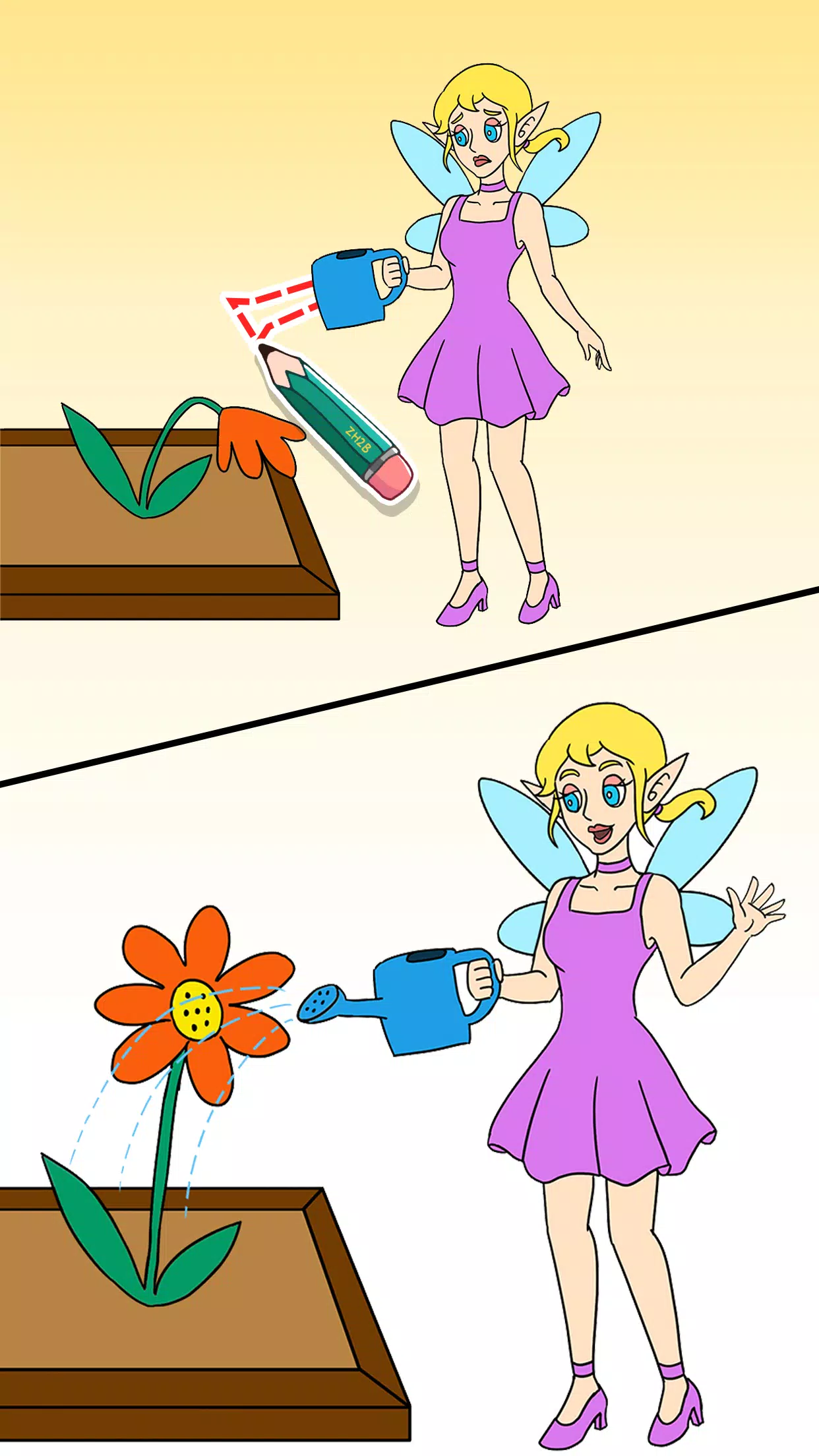 DOP Fairy Puzzle Launcher  Screenshot 1