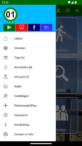 Fietsknoop biking and hiking  Screenshot 2