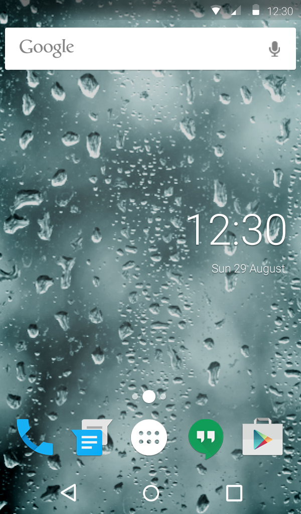 Rainy Day Live Wallpaper Theme  Screenshot 6