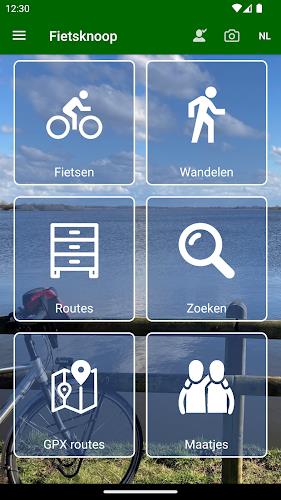 Fietsknoop biking and hiking  Screenshot 1