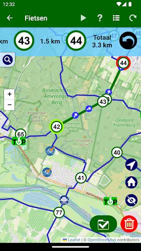 Fietsknoop biking and hiking  Screenshot 3