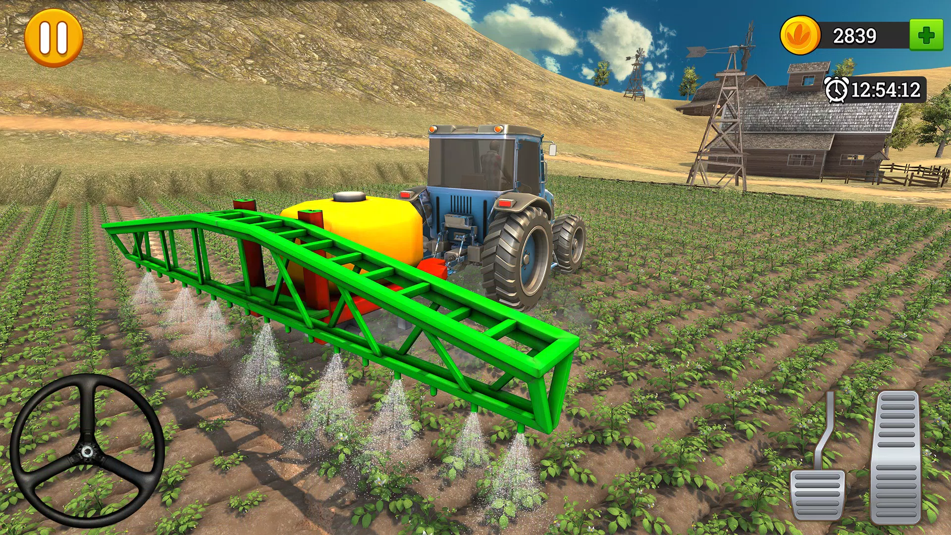 US Tractor Trolly Driving Game  Screenshot 2