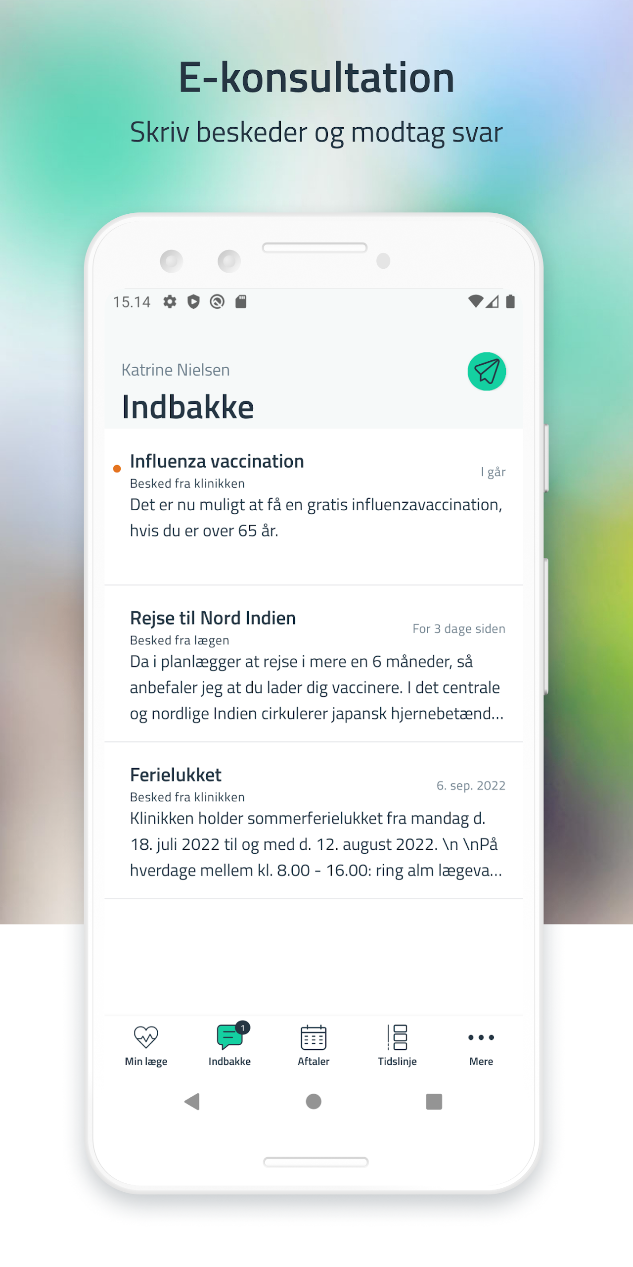 Min Læge  Screenshot 2