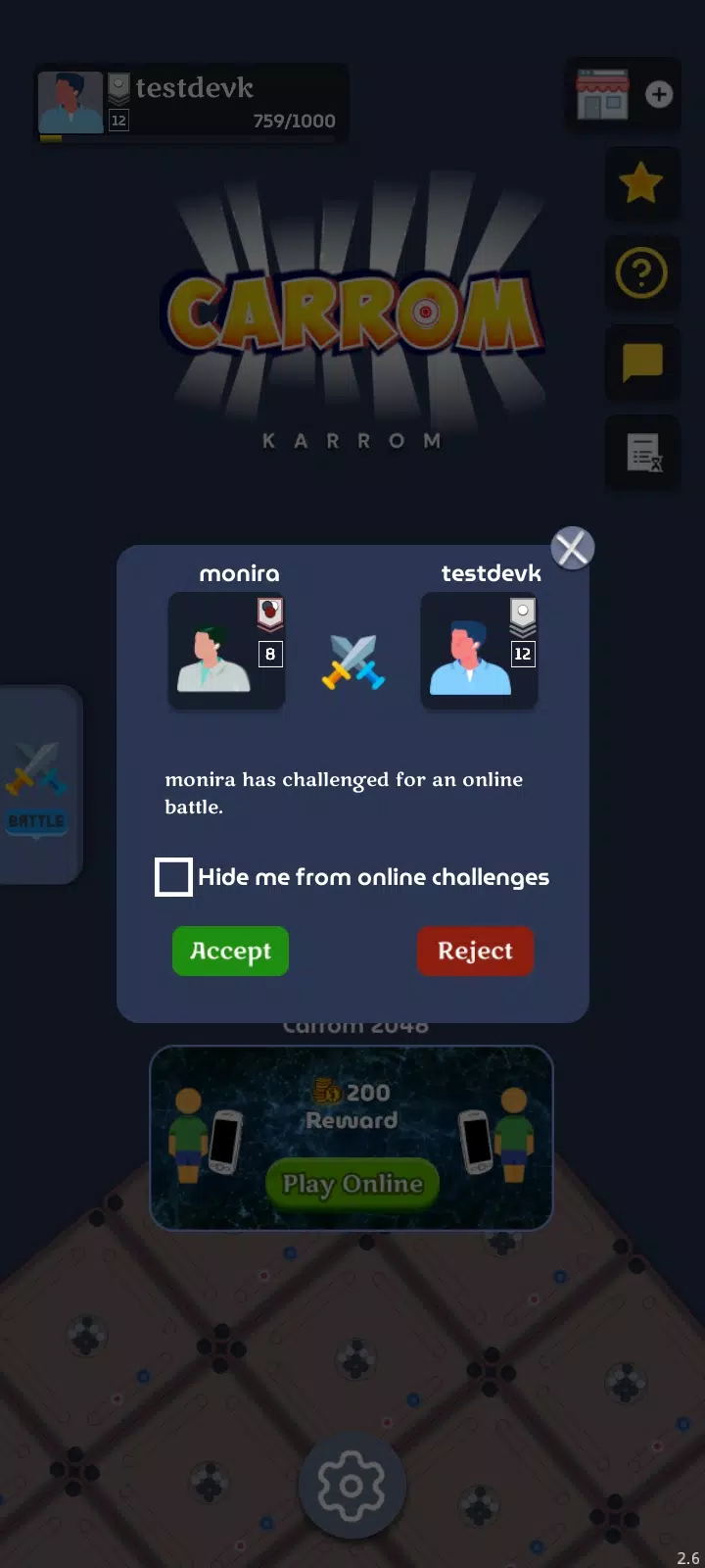 Carrom Karrom  Screenshot 4
