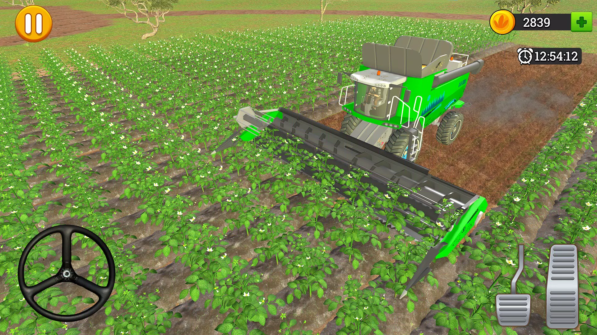 US Tractor Trolly Driving Game  Screenshot 1