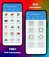 Civil Calculation App  Screenshot 1