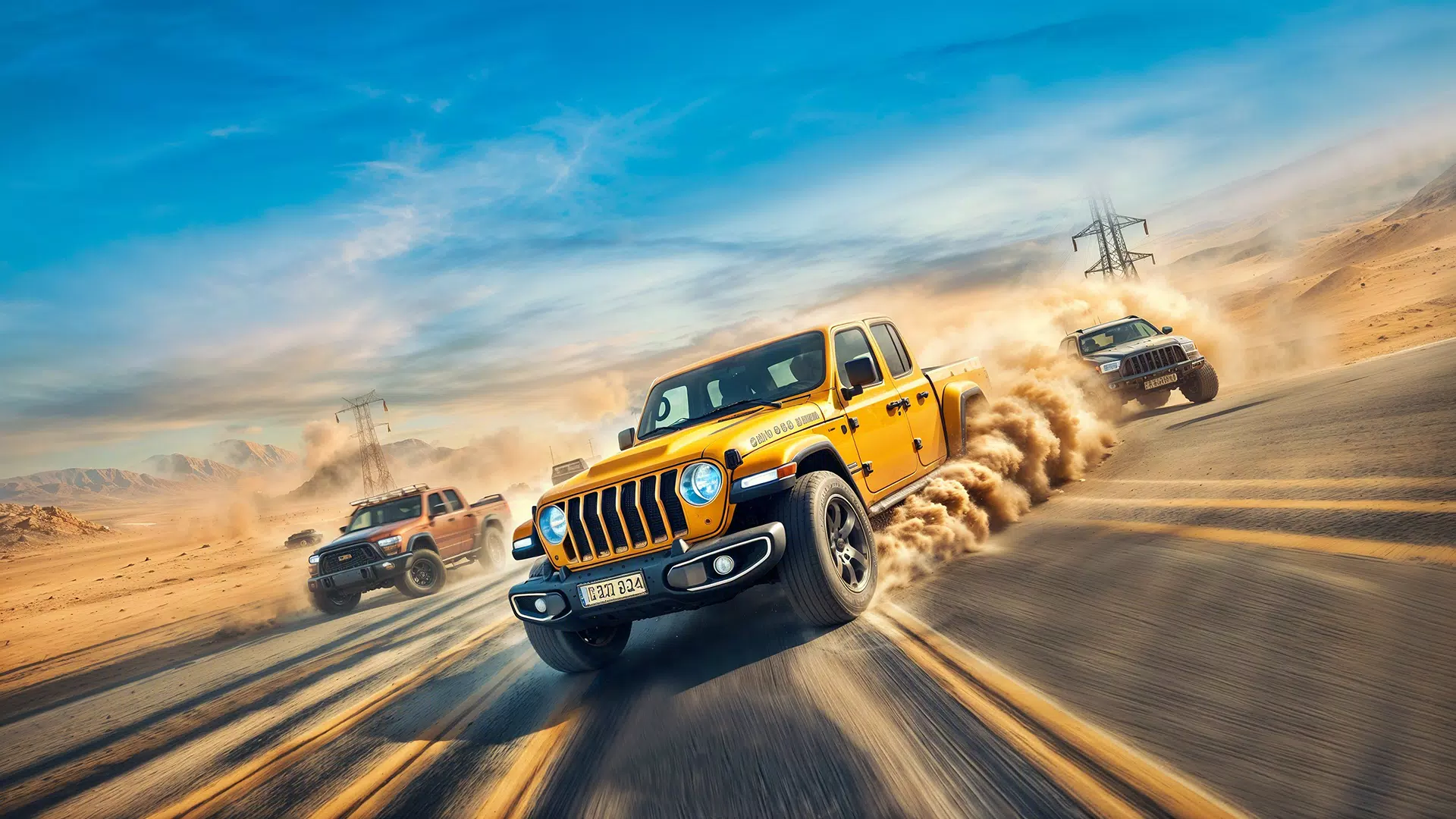 4x4 Mudding Jeep: Offroad Game  Screenshot 2