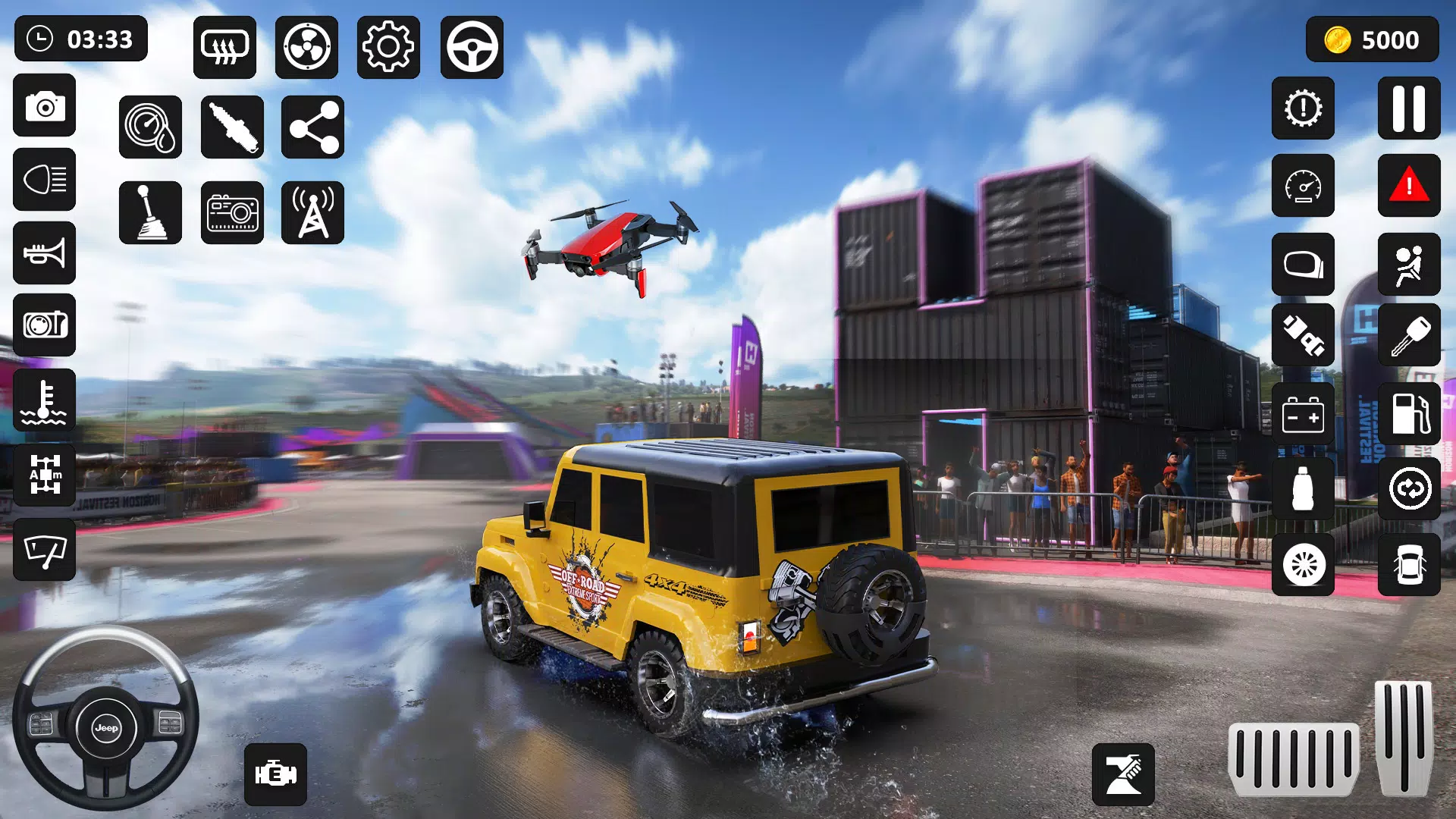 4x4 Mudding Jeep: Offroad Game  Screenshot 1