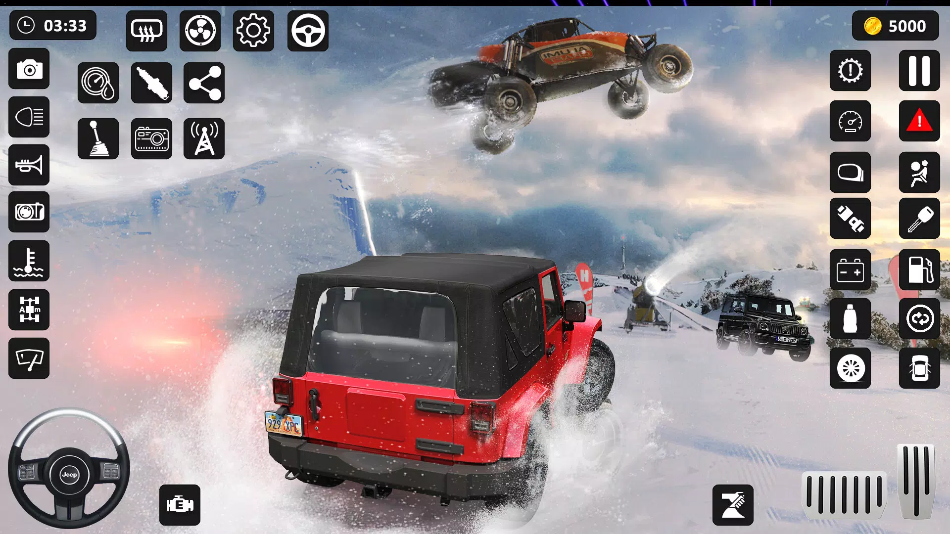 4x4 Mudding Jeep: Offroad Game  Screenshot 4