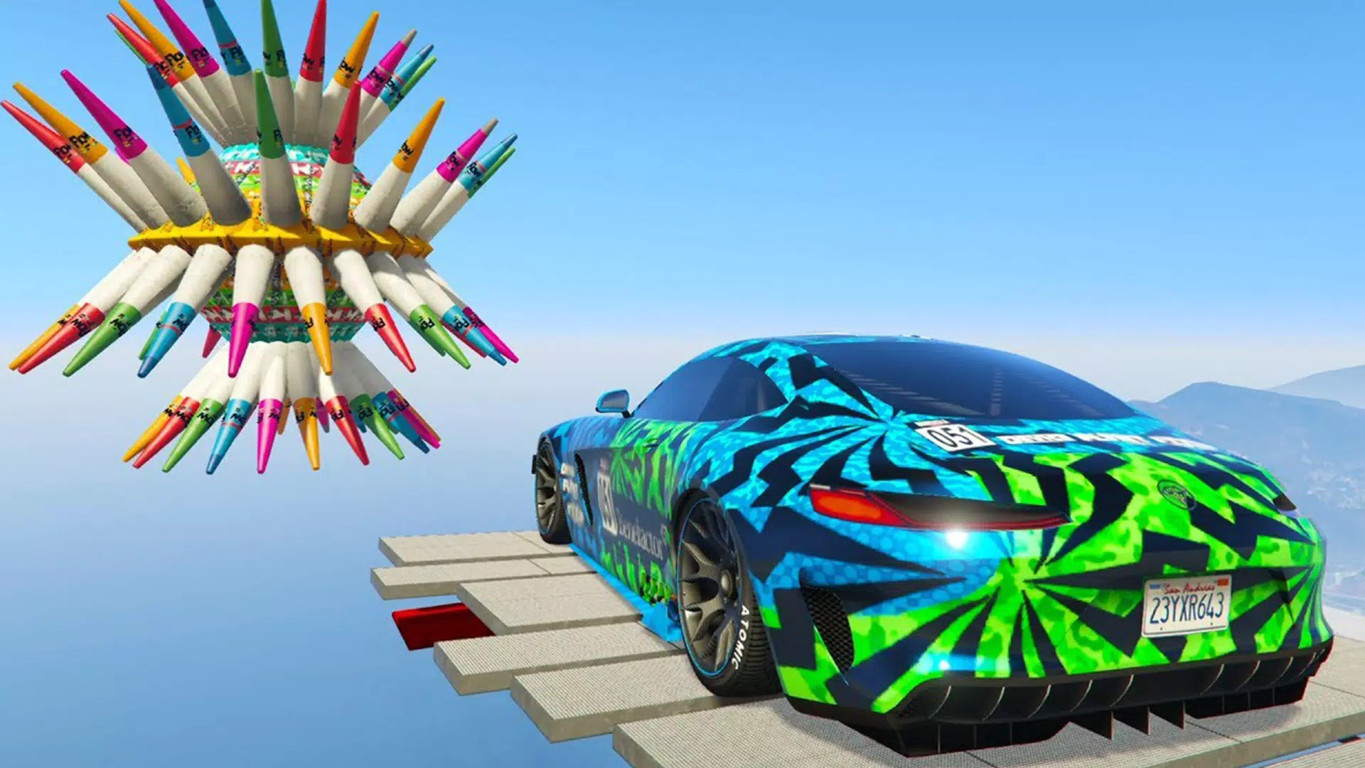 Mega Ramp Car Racing  Screenshot 5