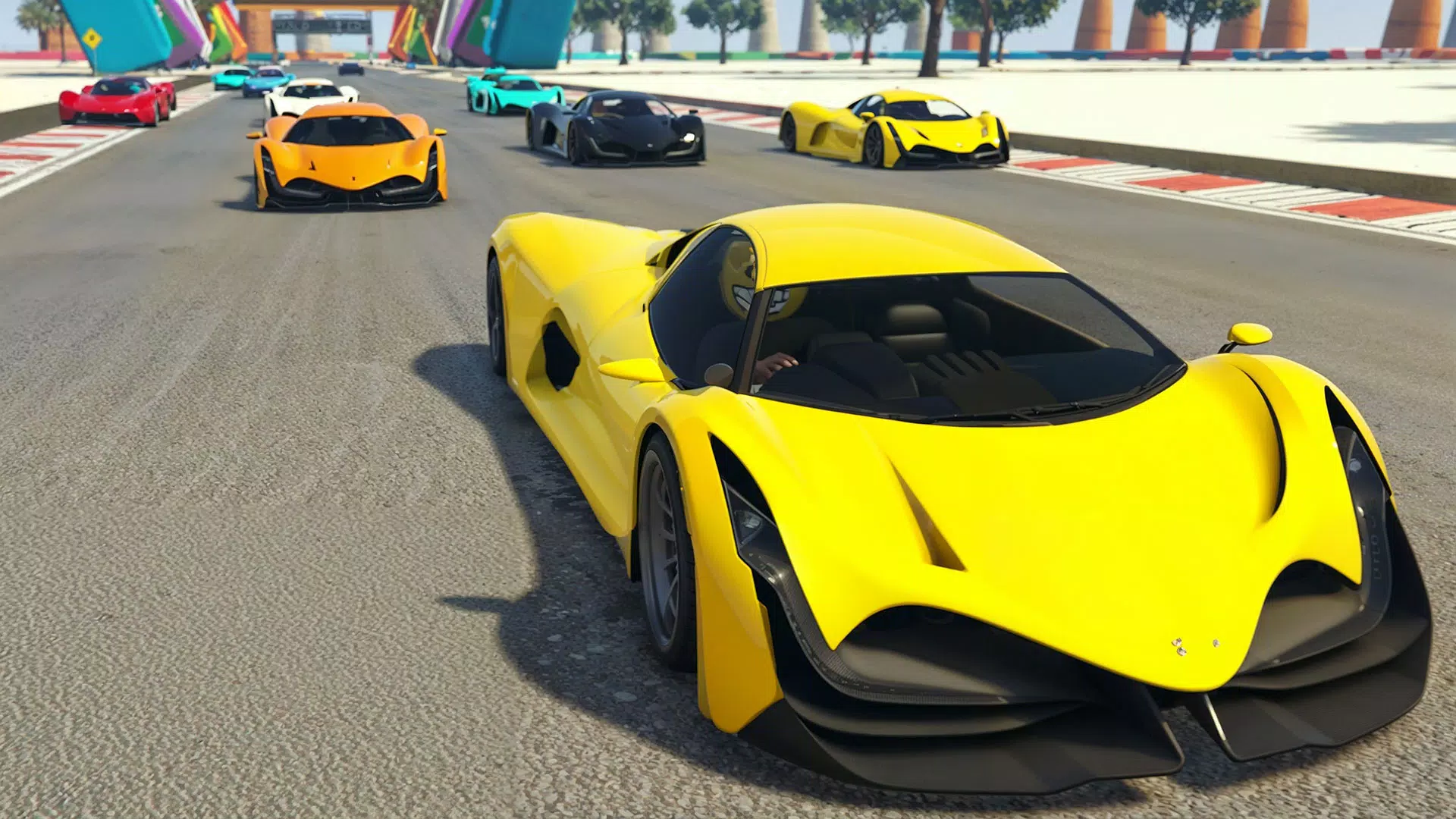 Mega Ramp Car Racing  Screenshot 2