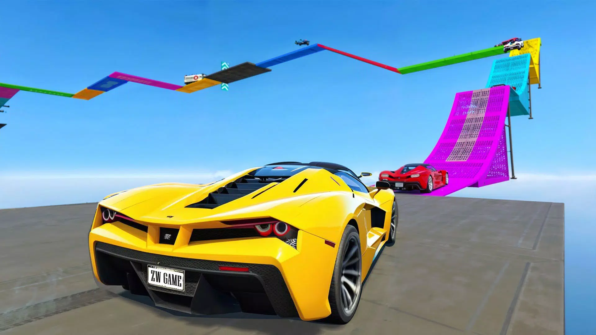 Mega Ramp Car Racing  Screenshot 3