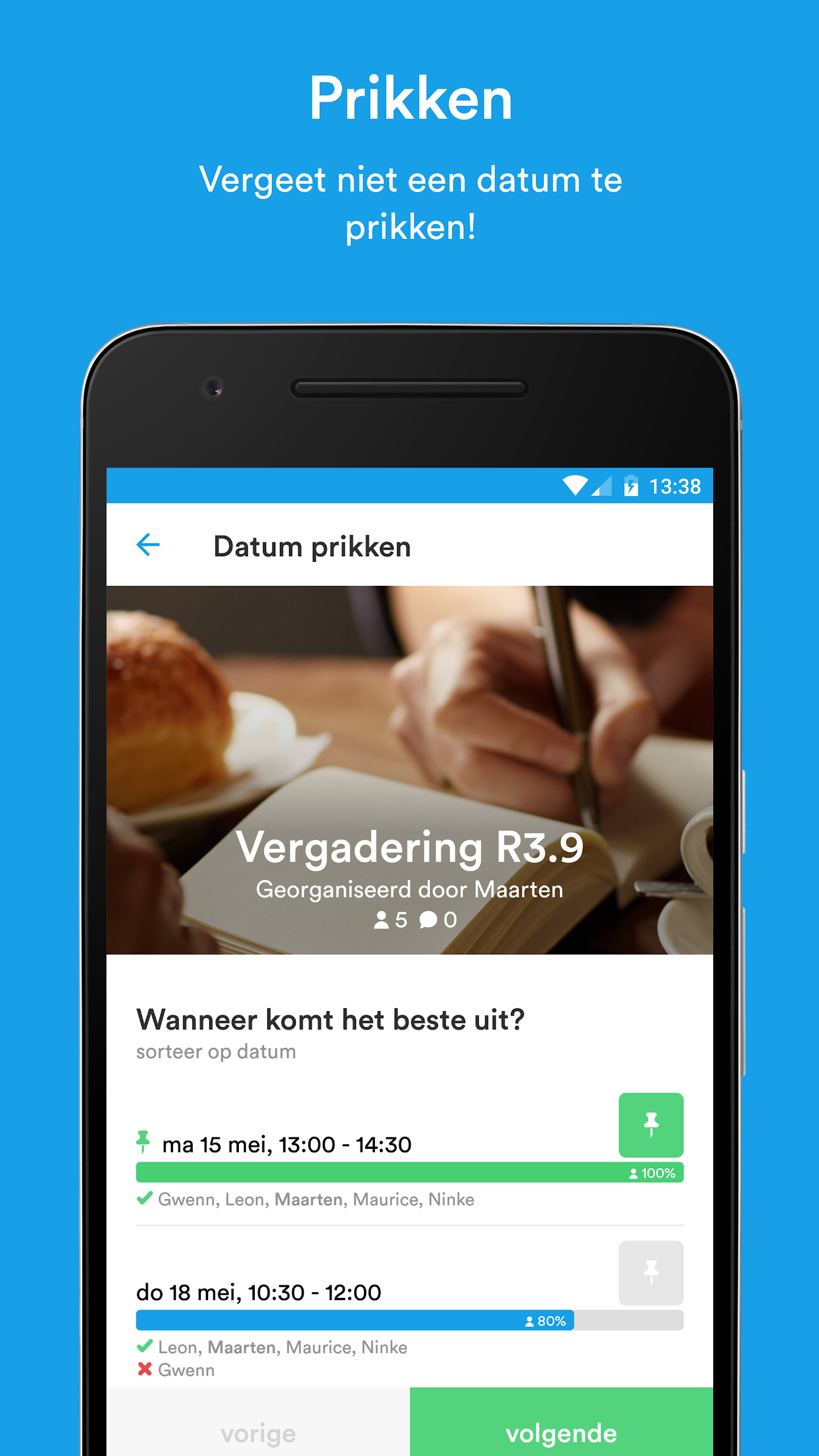 Datumprikker  Screenshot 7
