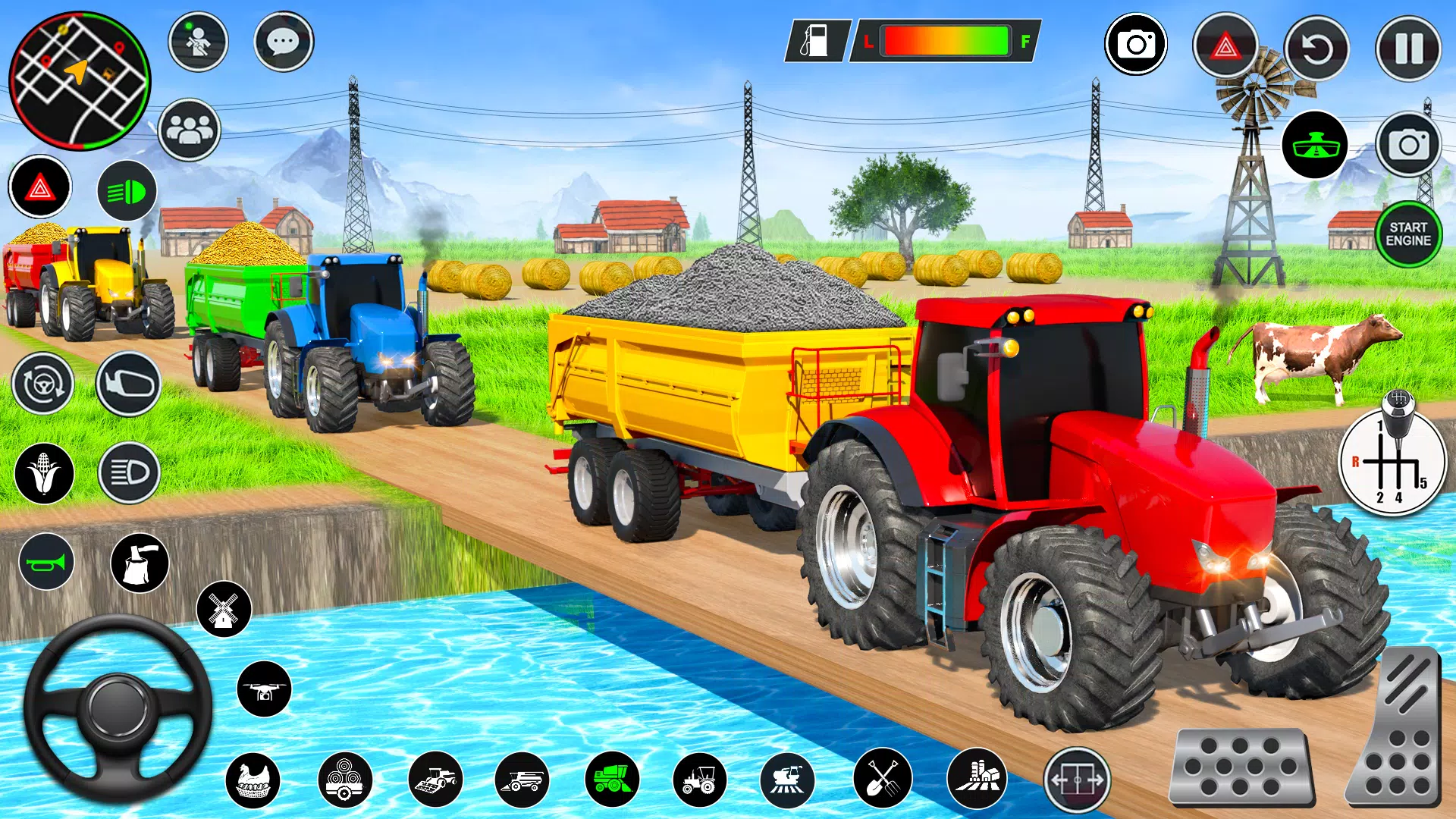 Real Tractor Driving Games  Screenshot 5