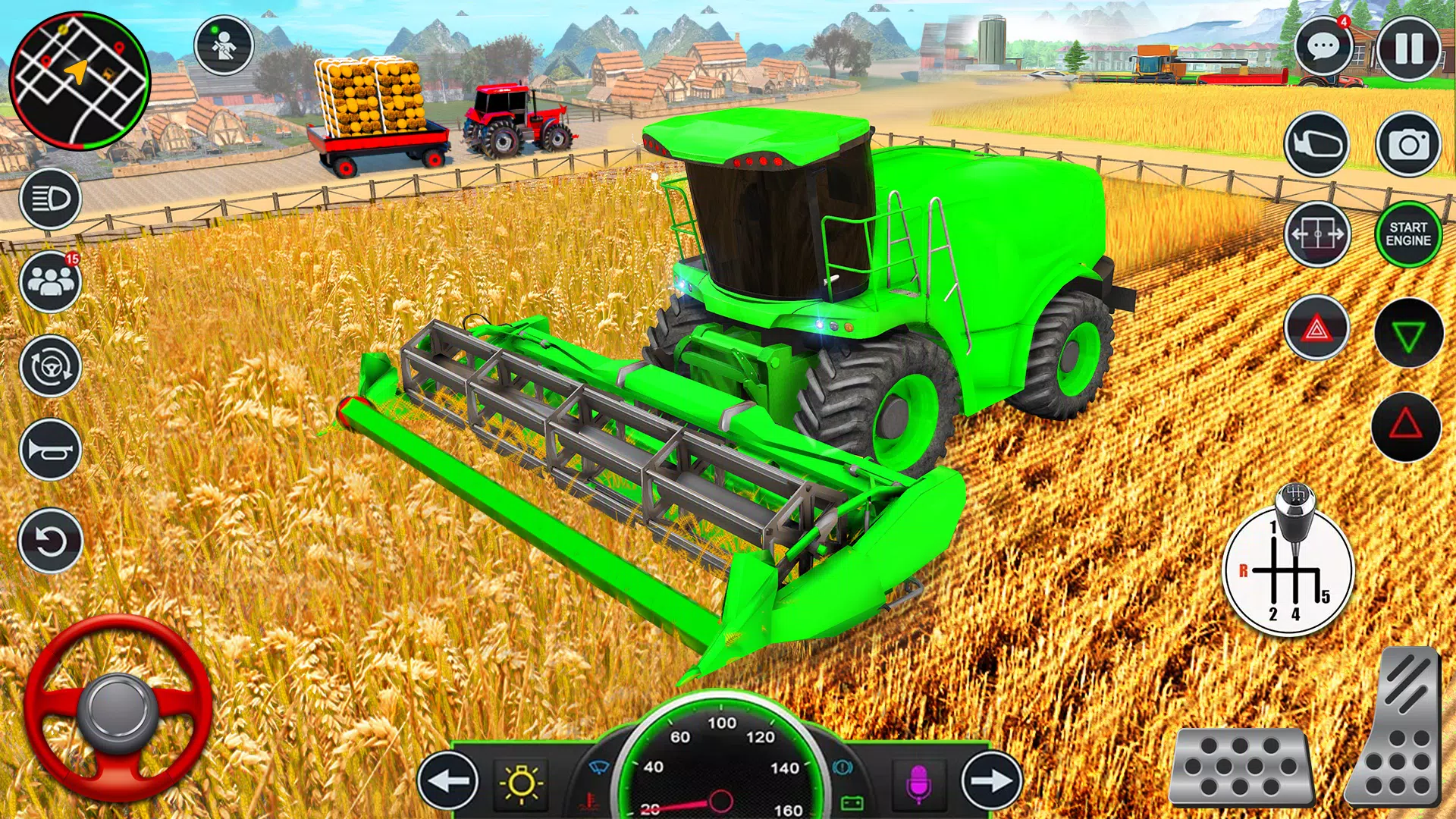 Real Tractor Driving Games  Screenshot 7